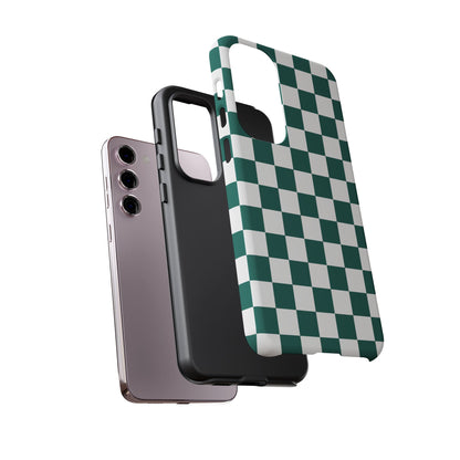 Stylish Checkered Phone Case, Protective Cover, Unique Gift, Trendy Accessory, Customizable Design, Ideal for All Ages