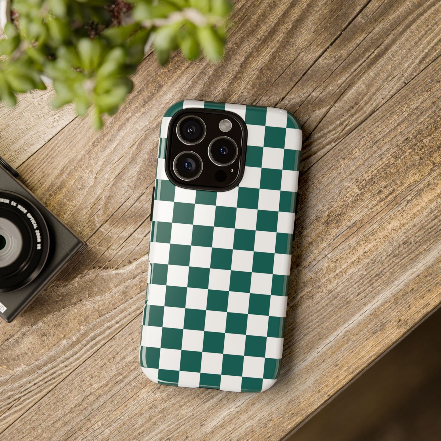 Stylish Checkered Phone Case, Protective Cover, Unique Gift, Trendy Accessory, Customizable Design, Ideal for All Ages