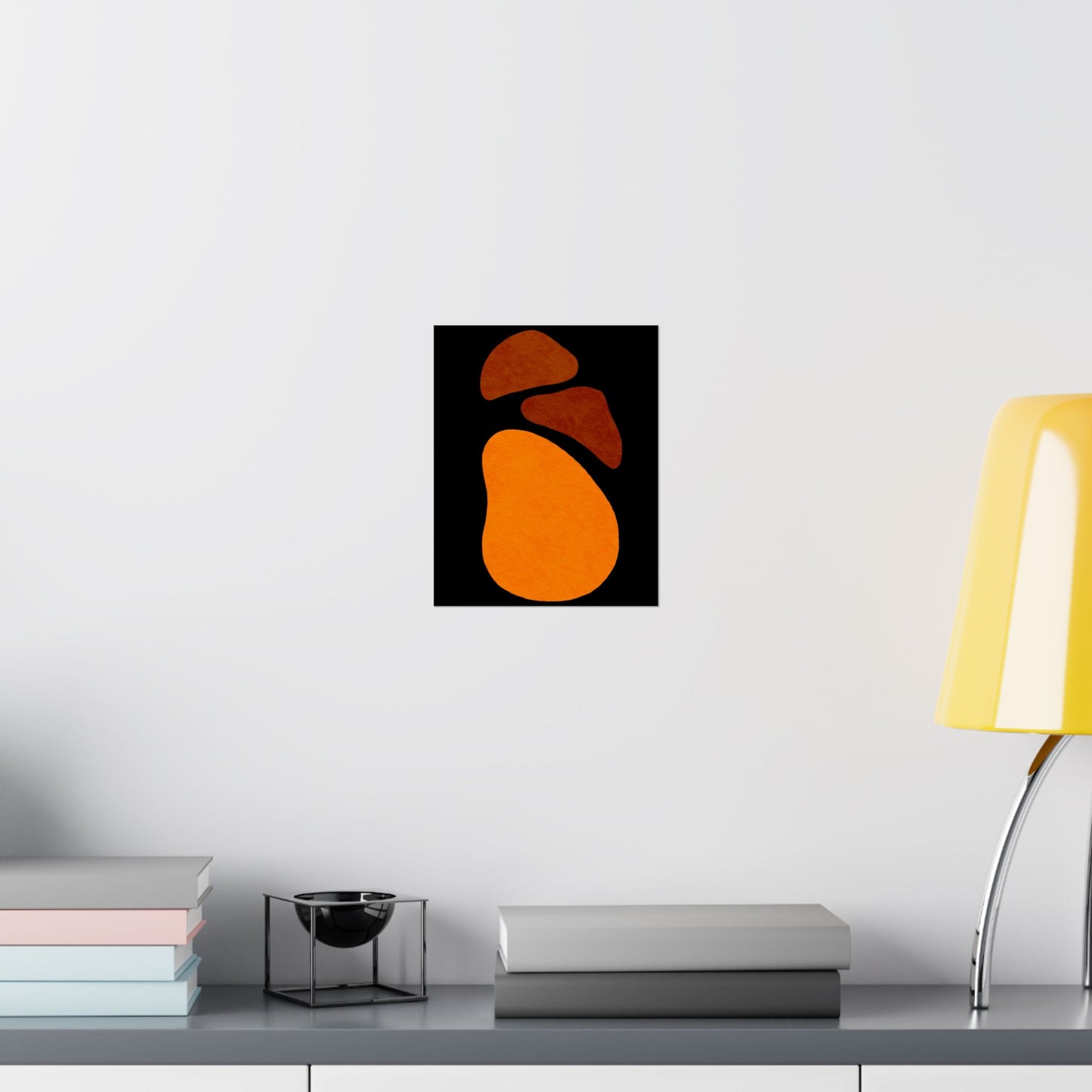 Modern Abstract Matte Vertical Posters, Minimalist Wall Art, Boho Decor, Home Office Artwork, Gift for Art Lovers