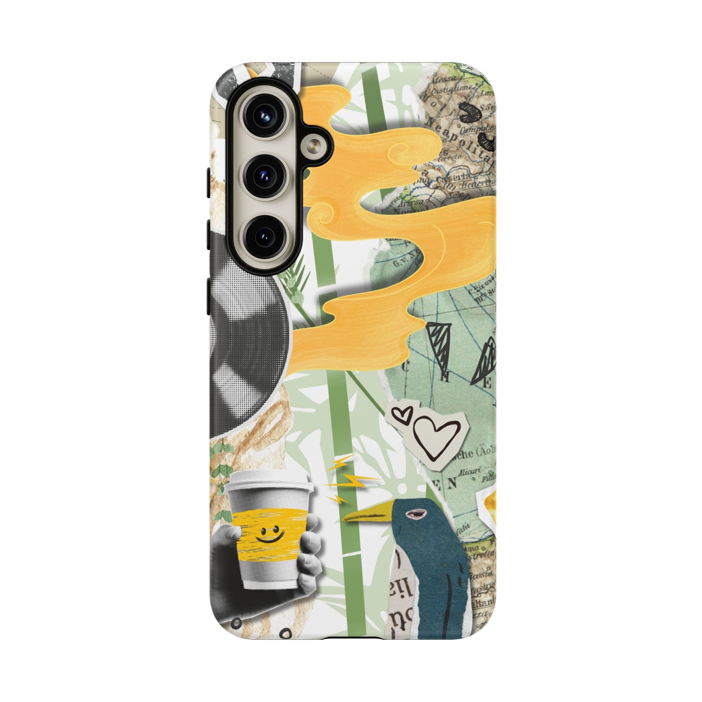 Artistic Phone Case, Unique Cell Phone Cover, Trendy Gifts for Music Lovers, Eco-Friendly Phone Accessory, Stylish Tech Gifts, Cool Cases, Unique Phone Cases