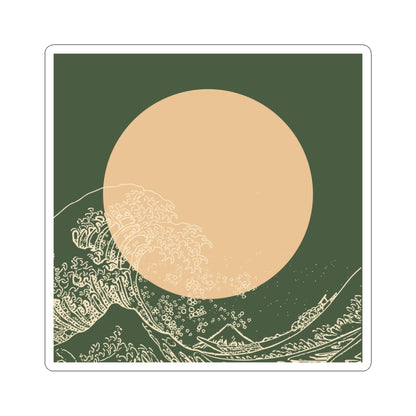 Nature-Inspired Kiss-Cut Stickers - Earthy Design, Laptop Decor, Eco-Friendly Gift, Journaling Accessories, Aesthetic Wall Art