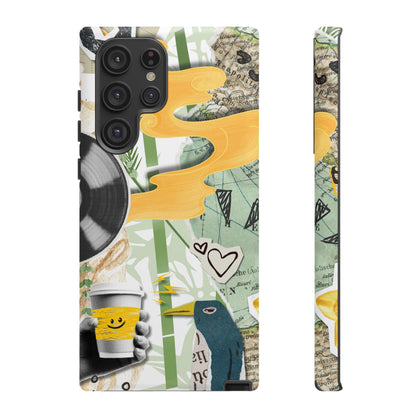 Artistic Phone Case, Unique Cell Phone Cover, Trendy Gifts for Music Lovers, Eco-Friendly Phone Accessory, Stylish Tech Gifts, Cool Cases, Unique Phone Cases