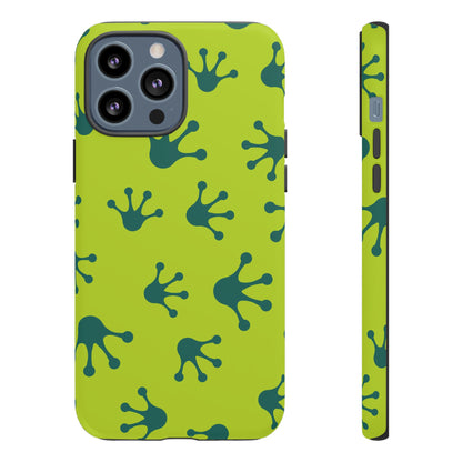 Frog Pattern Phone Case, Fun and Colorful Phone Cover, Durable Phone Protection, Gifts for Nature Lovers, Unique Accessory