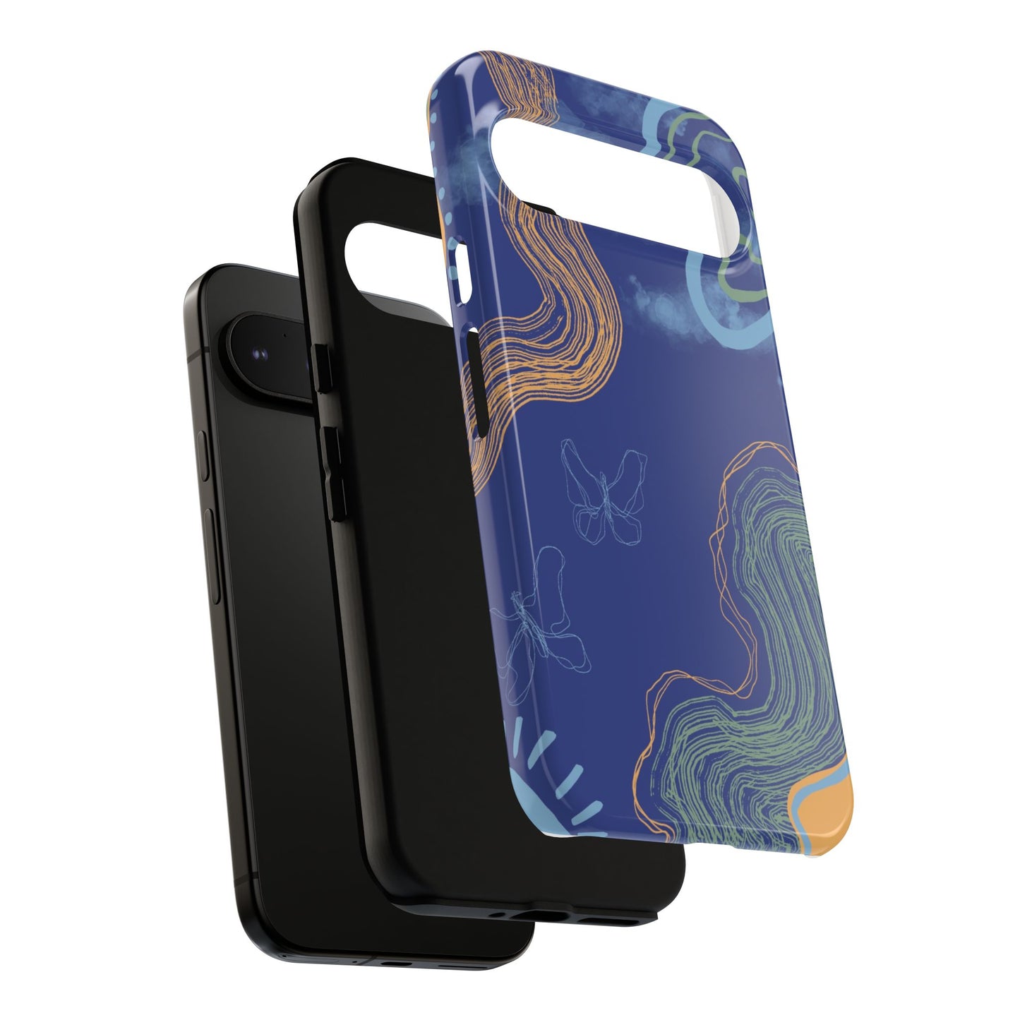 Artistic Phone Case, Abstract Phone Cover, Gift for Her, Modern Design, Boho Phone Case, Unique Phone Accessories