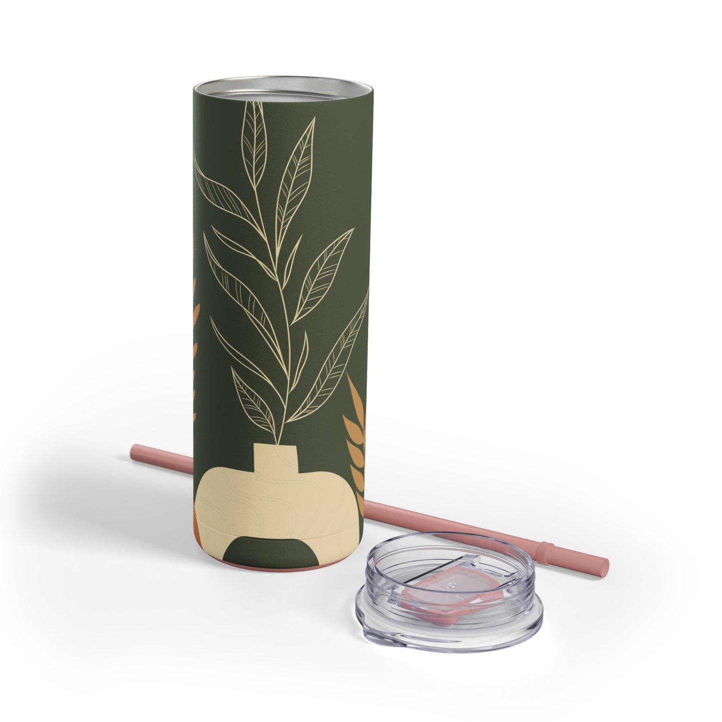 Boho-Inspired Tumbler, Modern Minimalist, Matte, Gift for Her, Mother's Day Gift, Nature Tumbler