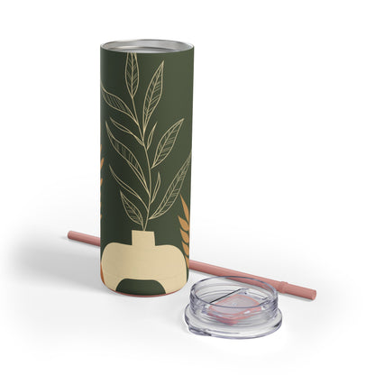 Boho-Inspired Tumbler, Modern Minimalist, Matte, Gift for Her, Mother's Day Gift, Nature Tumbler