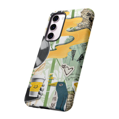 Artistic Phone Case, Unique Cell Phone Cover, Trendy Gifts for Music Lovers, Eco-Friendly Phone Accessory, Stylish Tech Gifts, Cool Cases, Unique Phone Cases