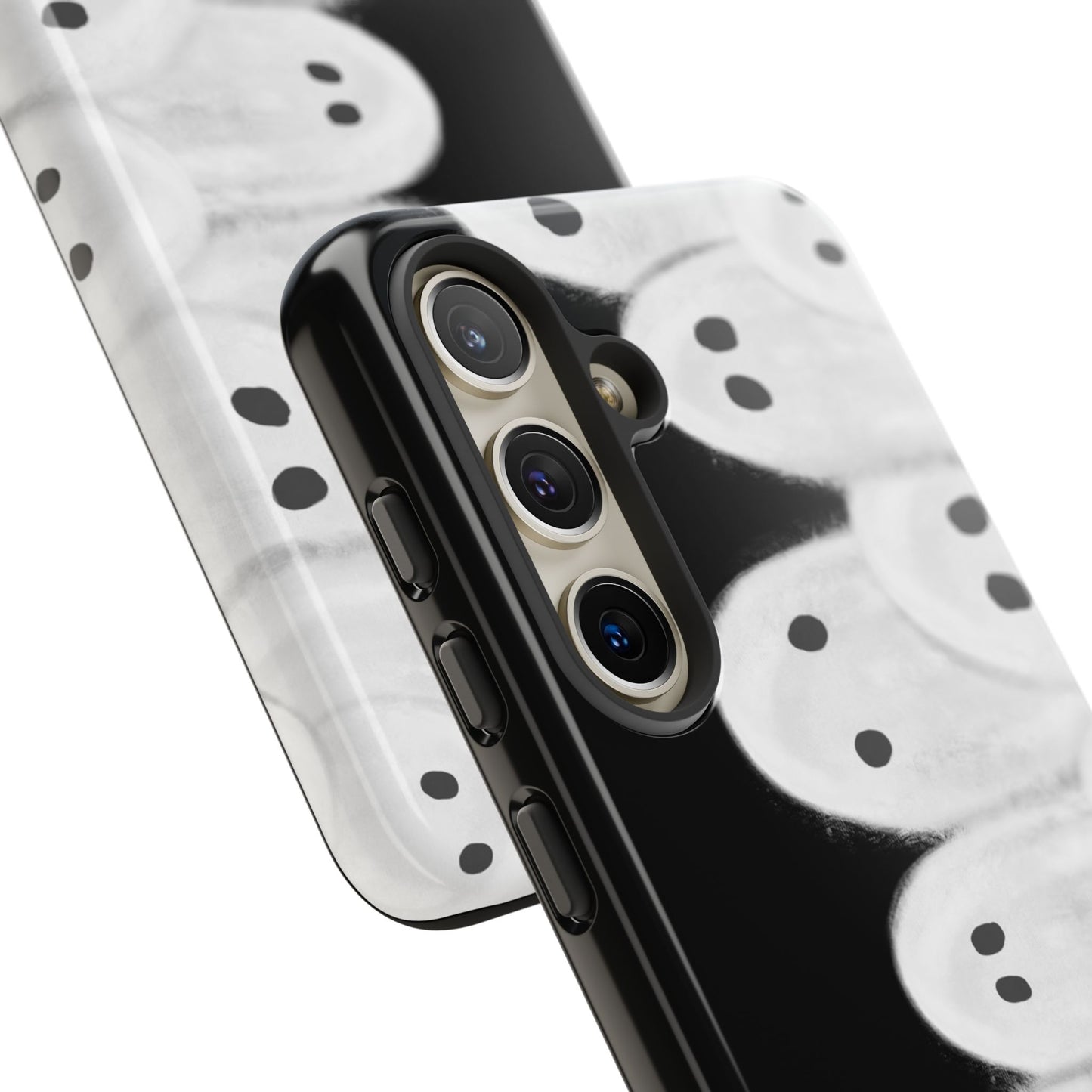 Painted Ghosts Phone Case | Ghostly Tough Phone Case for Spooky Style, Halloween Gift, Phone Cover, Ghost Theme, Unique Accessory, Spooky Season, Viral Painted Ghosts Inspired Design