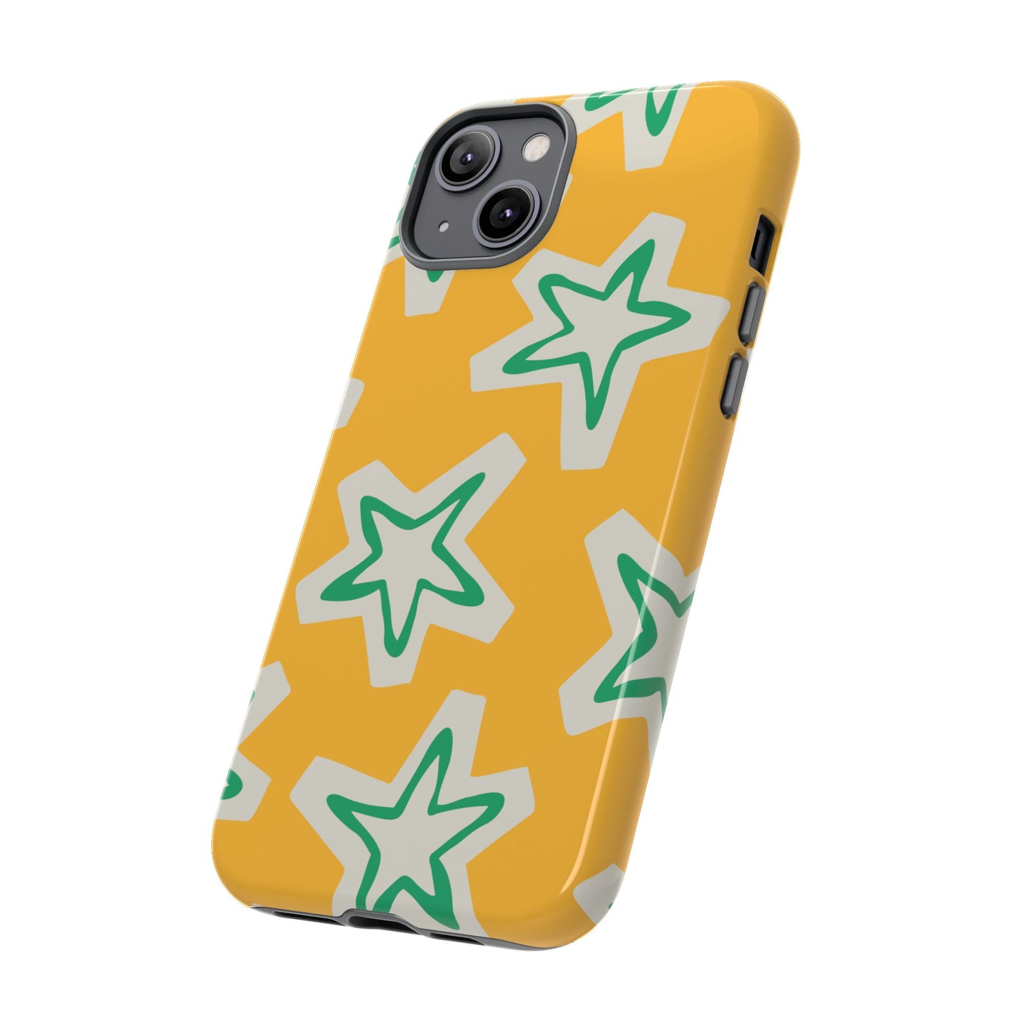 Retro Star Pattern Phone Case | Tough Cases, Colorful Cover for Phones, Phone Accessories, Gift for Her, Trendy Cases
