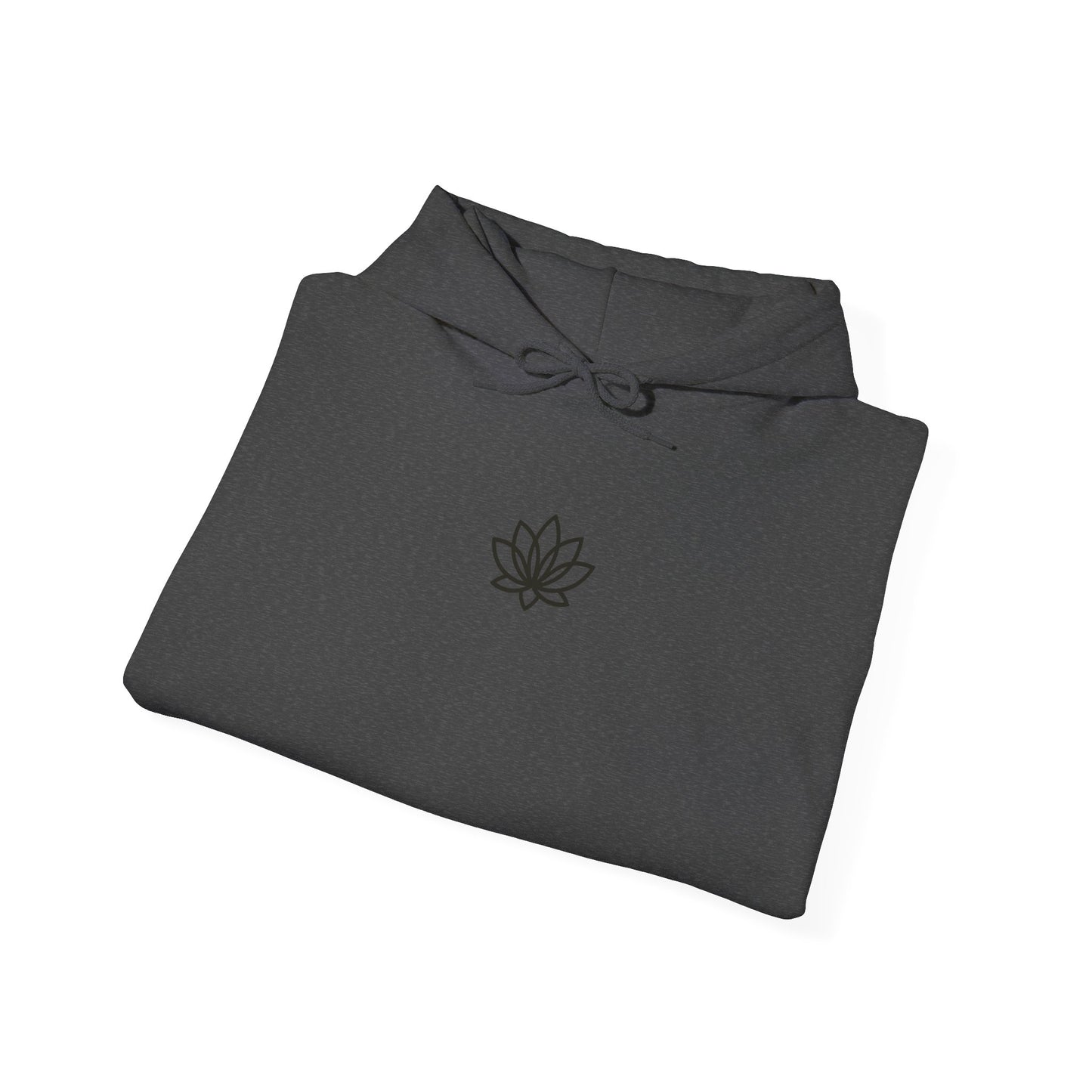 Lotus & Sun Graphic Hoodie - Cozy Unisex Sweatshirt, Trendy Casual Wear, Yoga Gift, Inspirational Apparel, Relaxed Style