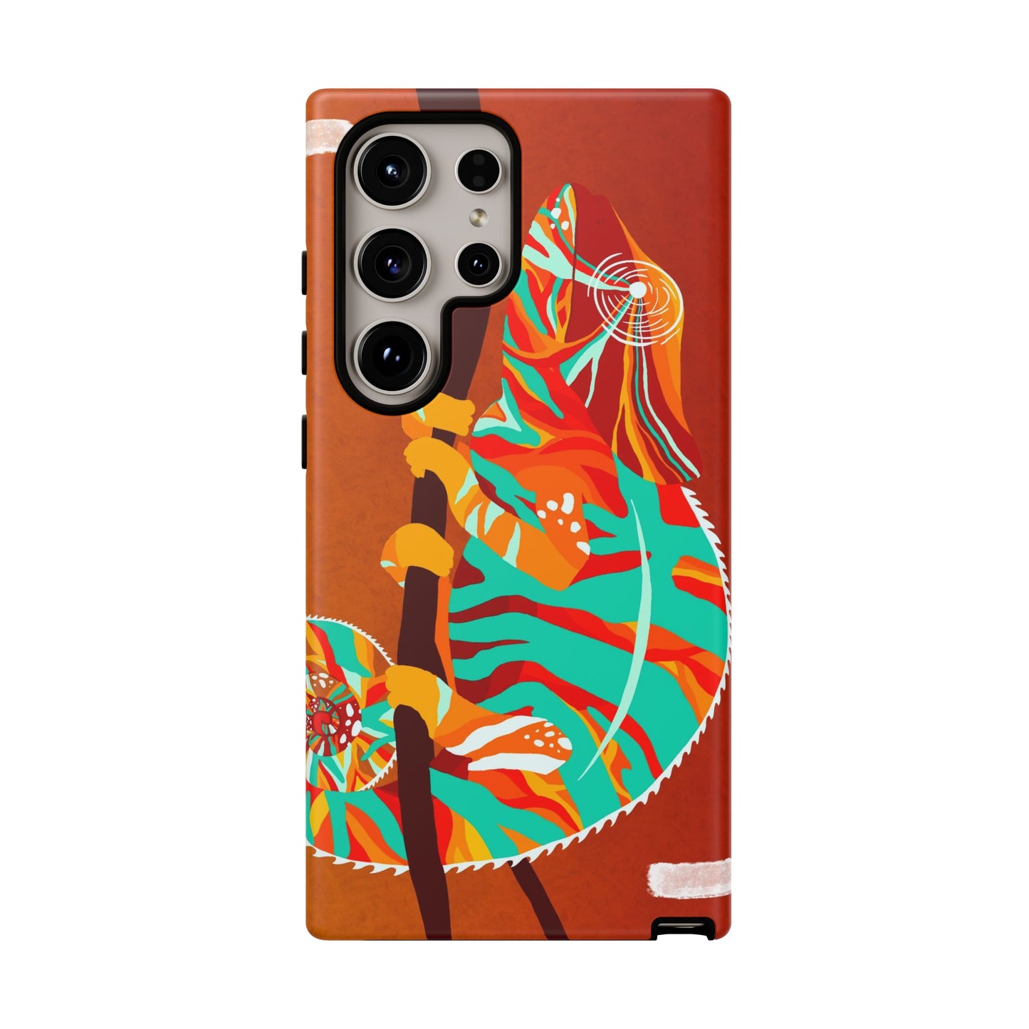 Chameleon Phone Case - Vibrant Artistic Design, Tough Cases for Animal Lovers, Unique Gift, Eco-Friendly Protection