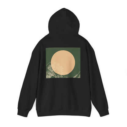 Zen Frog Unisex Hoodie | Relaxed Fashion, Cozy Sweatshirt, Unique Gift, Chill Vibes, Spring and Summer Style