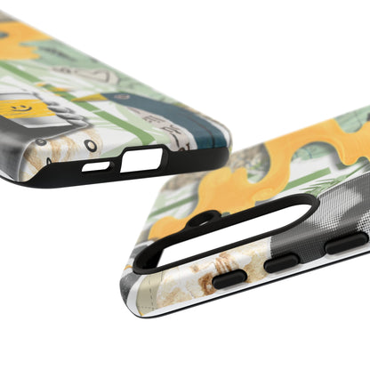 Artistic Phone Case, Unique Cell Phone Cover, Trendy Gifts for Music Lovers, Eco-Friendly Phone Accessory, Stylish Tech Gifts, Cool Cases, Unique Phone Cases