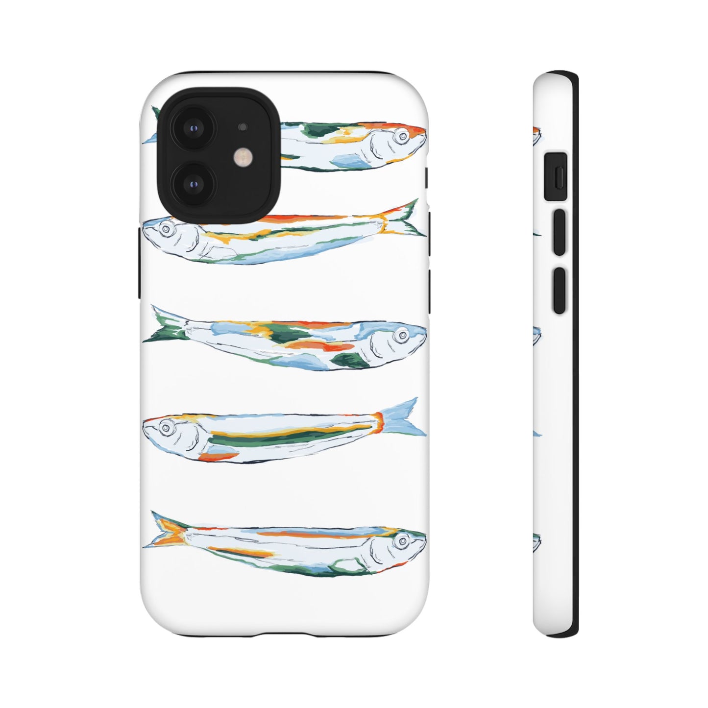 Tough Cases – Artistic Fish Design Phone Case, Unique Gift for Aquatic Lovers, Perfect for Birthdays, Holidays, and Everyday Use, Quirky Cases, Fun Phone Cases