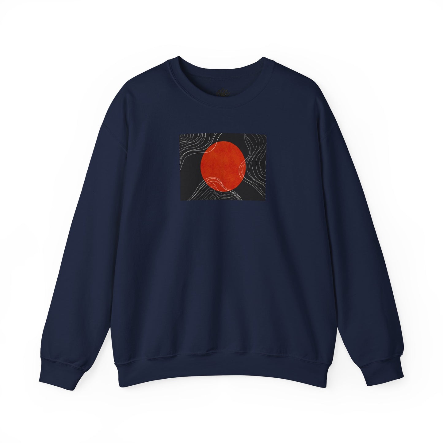 Minimalist Sunset Crewneck Sweatshirt, Cozy Unisex Sweater for Everyday Wear, Gift for Fall, Layering Essential