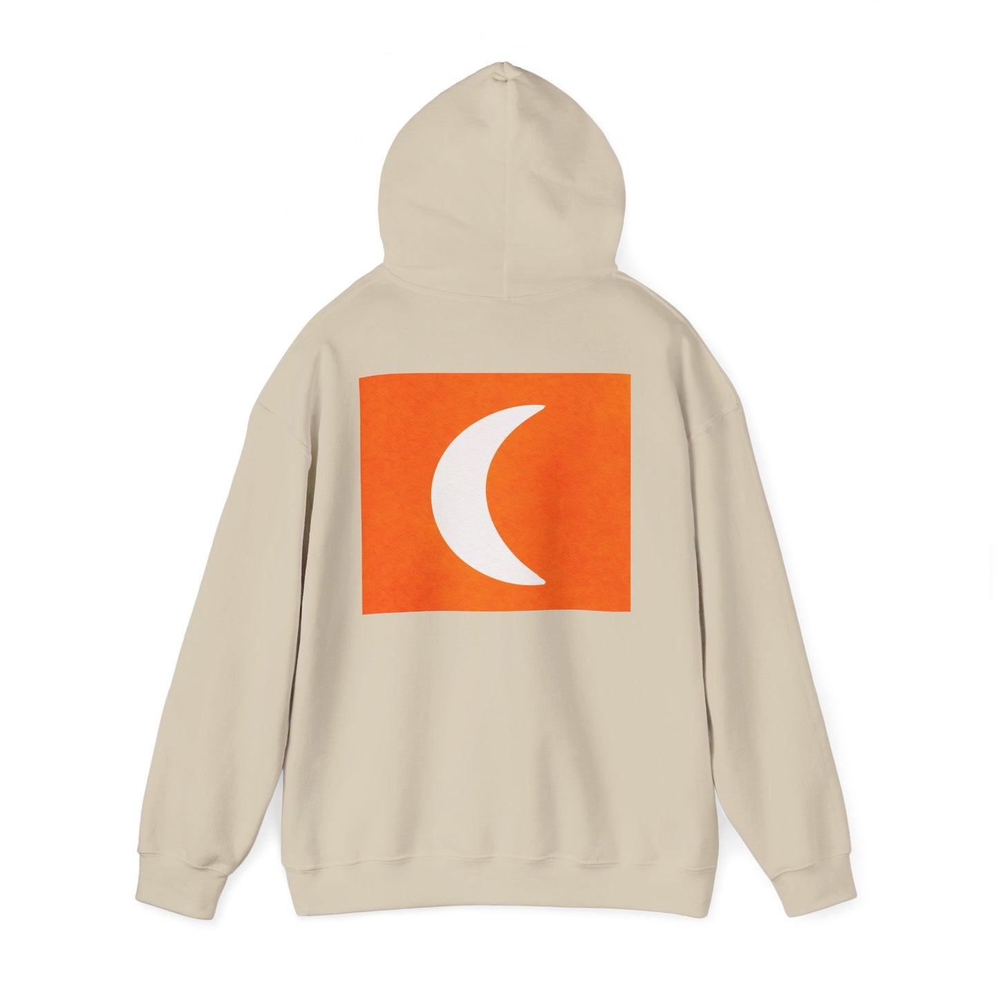 Zen Frog & Moon Unisex Hoodie, Cozy Sweatshirt for Relaxation, Gifts for Nature Lovers, Festival Wear, Everyday Comfort