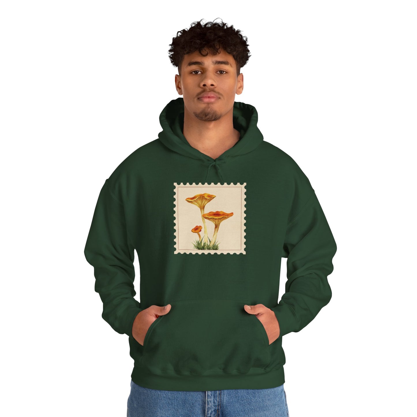 Botanical Print Hoodie, Cozy Sweatshirt, Nature Lover Gift, Comfortable Casual Wear, Fall Fashion, Unisex Hoodie, Comfy Mushroom Hoodie, Nature Vibes, Perfect for Fall
