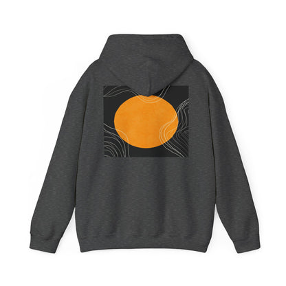 Lotus Sunshine Unisex Hoodie, Cozy Sweatshirt for Relaxation, Nature Lovers Gift, Everyday Comfort, Inspirational Outfit, Gift for Him, Gift for Her, Abstract Crewneck
