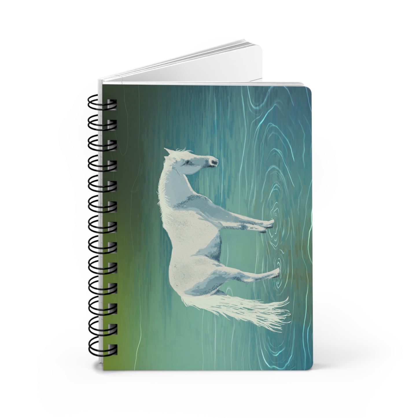 Emerald Shallows Spiral Notebook