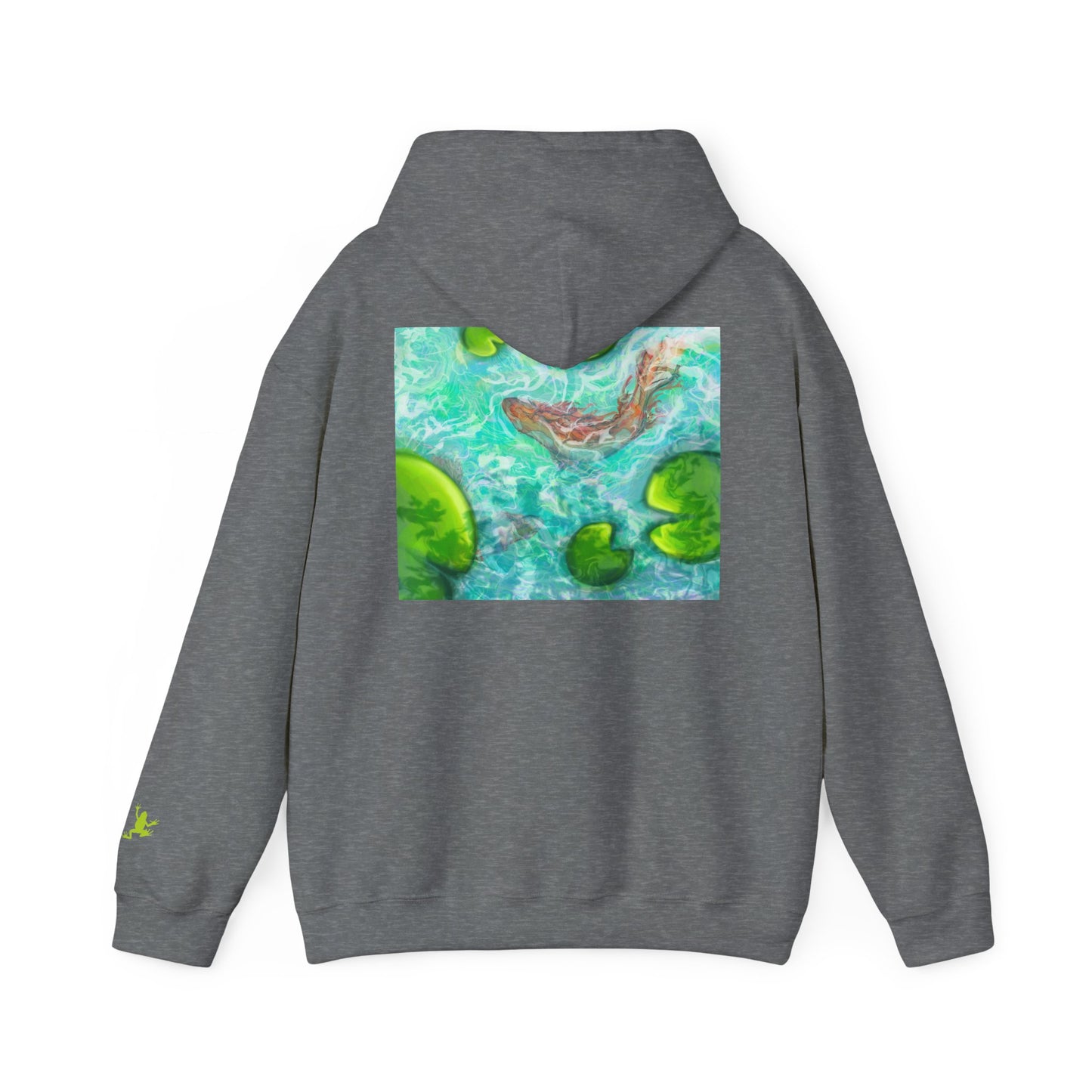 Nature-Inspired Unisex Hooded Sweatshirt, Comfortable Pullover, Casual Clothing, Eco-Friendly Gift, Chill Vibe Hoodie, Relaxing Outfit