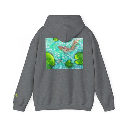 Nature-Inspired Unisex Hooded Sweatshirt, Comfortable Pullover, Casual Clothing, Eco-Friendly Gift, Chill Vibe Hoodie, Relaxing Outfit
