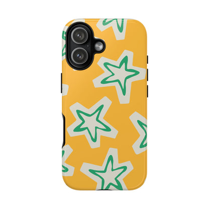 Retro Star Pattern Phone Case | Tough Cases, Colorful Cover for Phones, Phone Accessories, Gift for Her, Trendy Cases