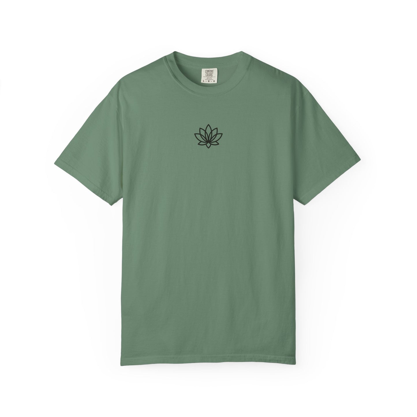 Lotus Bloom Unisex T-shirt, Soft Cotton Tee, Spiritual Gift, Meditation Wear, Casual Daily Outfit, Nature Lover Apparel