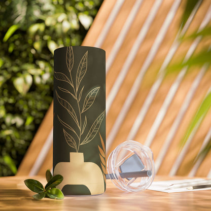 Boho-Inspired Tumbler, Modern Minimalist, Matte, Gift for Her, Mother's Day Gift, Nature Tumbler