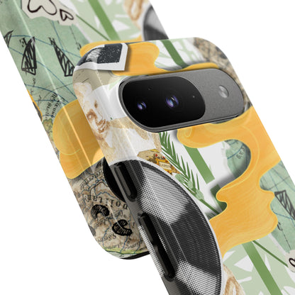 Artistic Phone Case, Unique Cell Phone Cover, Trendy Gifts for Music Lovers, Eco-Friendly Phone Accessory, Stylish Tech Gifts, Cool Cases, Unique Phone Cases