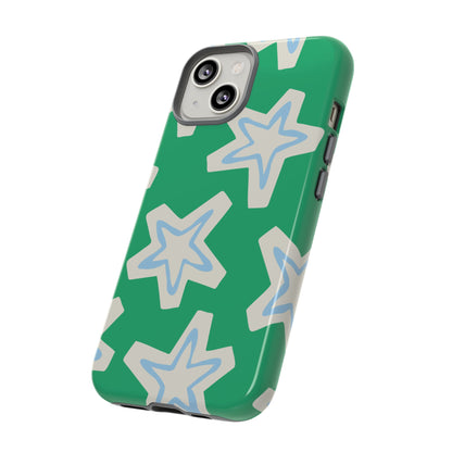 Retro Star Pattern Phone Case | Tough Cases, Colorful Cover for Phones, Phone Accessories, Gift for Her, Trendy Cases