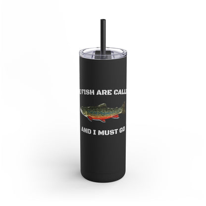 Fishing Lover's 20oz Tumbler - Perfect for Outdoors, Travel, Gifts, Father's Day, Camping, and More!