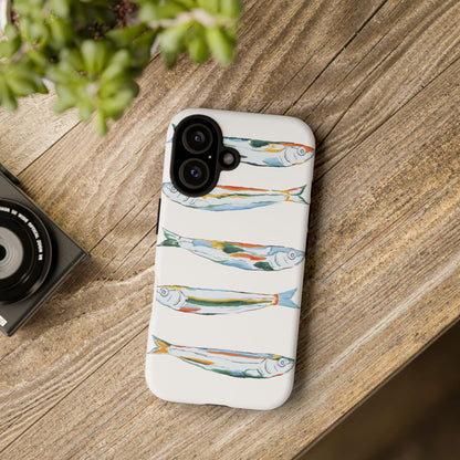 Tough Cases – Artistic Fish Design Phone Case, Unique Gift for Aquatic Lovers, Perfect for Birthdays, Holidays, and Everyday Use, Quirky Cases, Fun Phone Cases