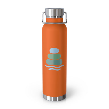Calm Oasis Water Bottle | Insulated Hydration Flask for Yoga, Travel, Exercise, Eco-friendly Gift, Outdoor Adventures, Gift for Him, Gift for Her