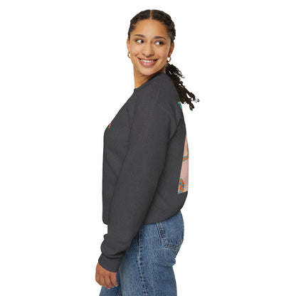 Funky Snake Unisex Crewneck Sweatshirt, Cozy Apparel, Unique Gift, Snake Art, Relaxed Style, Perfect for Casual Outings