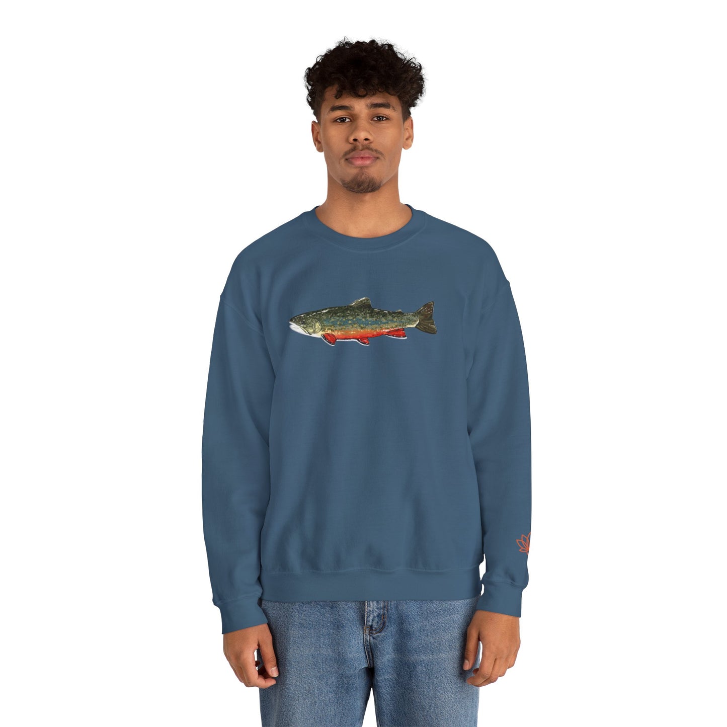 Fishing Vibes Crewneck Sweatshirt | Perfect for Outdoor Lovers, Fishing Gifts, Casual Wear, Eco-Friendly Apparel