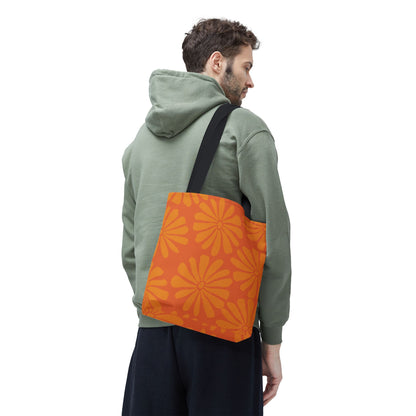 Vibrant Floral Tote Bag - Fun, Stylish, Versatile for Everyday Use, Beach, Shopping, Gifts, Travel