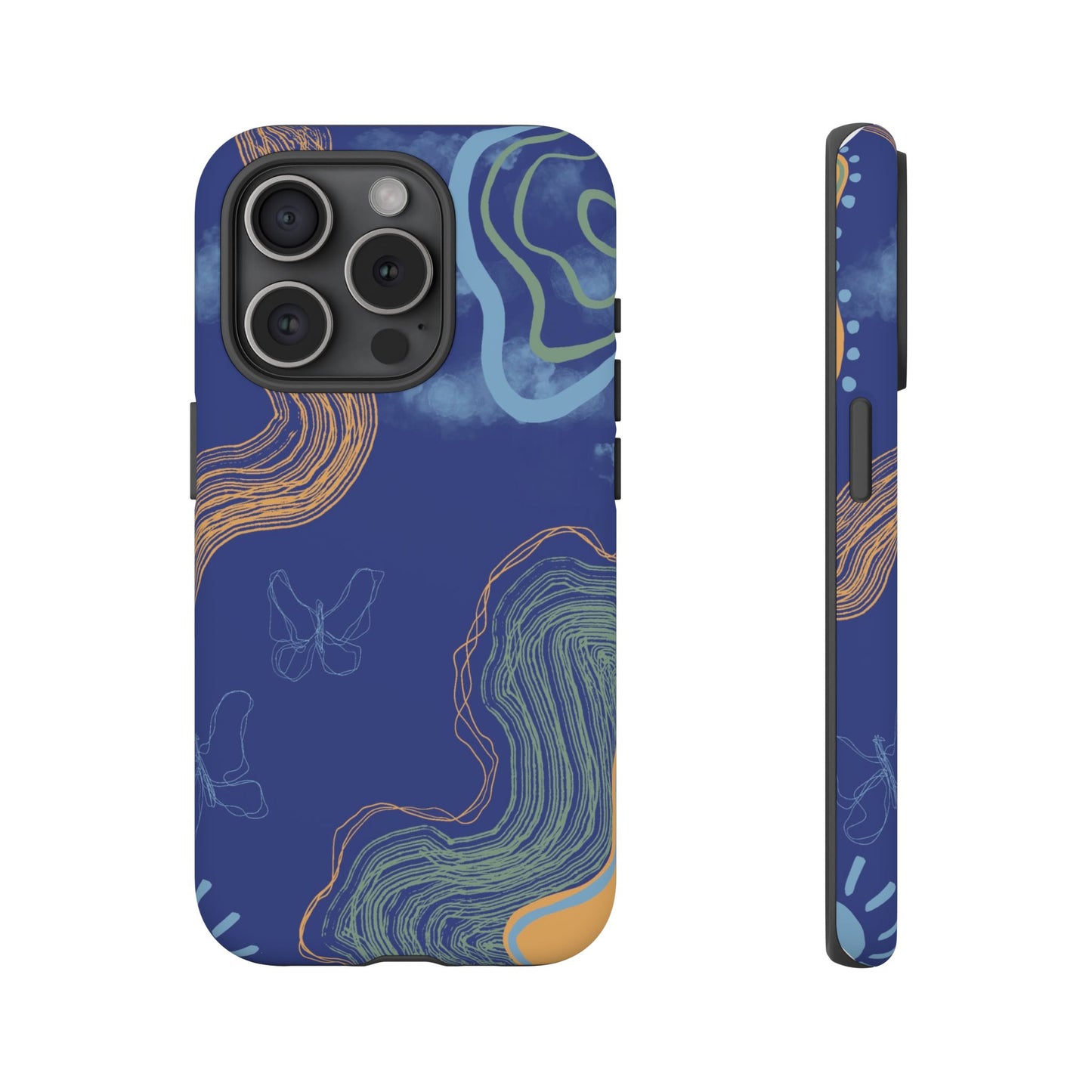 Artistic Phone Case, Abstract Phone Cover, Gift for Her, Modern Design, Boho Phone Case, Unique Phone Accessories