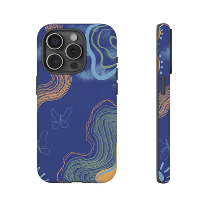 Artistic Phone Case, Abstract Phone Cover, Gift for Her, Modern Design, Boho Phone Case, Unique Phone Accessories
