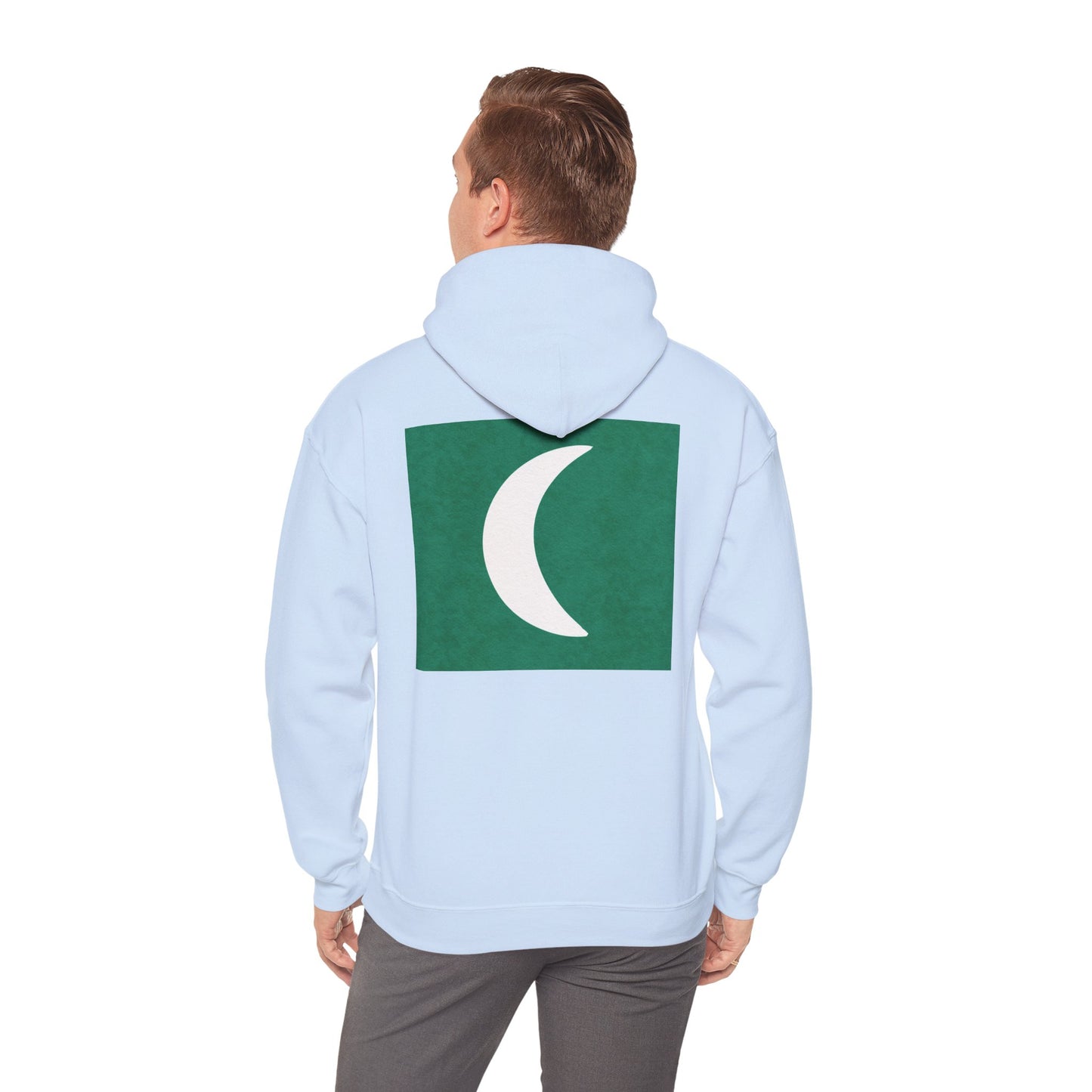Zen Frog Hooded Sweatshirt - Cozy Unisex Hoodie, Casual Wear, Spring Fashion, Unique Gifts, Streetwear Style, Simple Moon Design, Gift for Him, Gift for Her