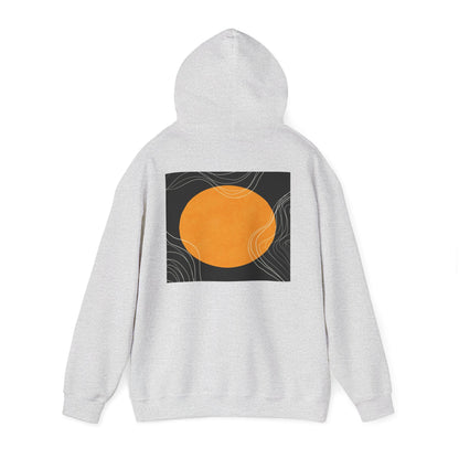Lotus Sunshine Unisex Hoodie, Cozy Sweatshirt for Relaxation, Nature Lovers Gift, Everyday Comfort, Inspirational Outfit, Gift for Him, Gift for Her, Abstract Crewneck