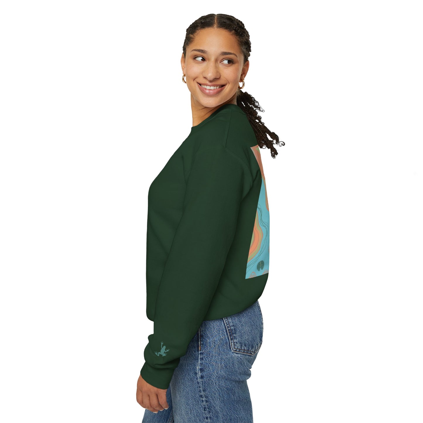 Bohemian Crewneck Sweatshirt, Cozy Sweatshirt for Art Lovers, Unique Graphic Apparel, Perfect Gift for Everyday Wear, Trendy Fashion Hoodie