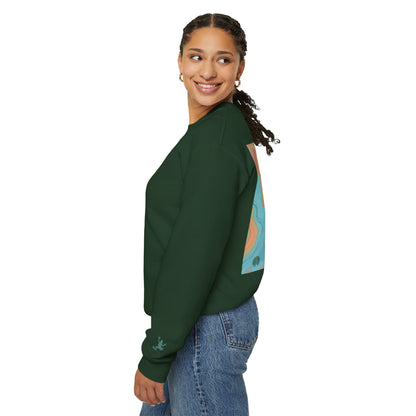 Bohemian Crewneck Sweatshirt, Cozy Sweatshirt for Art Lovers, Unique Graphic Apparel, Perfect Gift for Everyday Wear, Trendy Fashion Hoodie