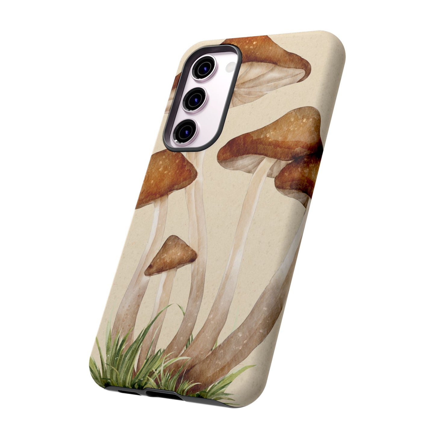Mushroom Phone Case - Nature Lover, Eco-Friendly Gift, Cute Cell Phone Cover, Aesthetic Tech Accessory, Unique Fall Decor, Artsy Phone Cases, Cute, Gift for Her, Nature-inspired Designs, Durable Cases