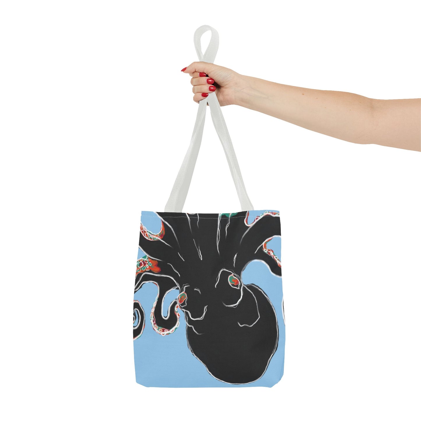 Octopus Tote Bag, Ocean Lover Gift, Reusable Shopping Bag, Beach Accessory, Eco-Friendly Bag, Grocery Tote