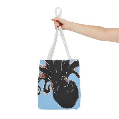 Octopus Tote Bag, Ocean Lover Gift, Reusable Shopping Bag, Beach Accessory, Eco-Friendly Bag, Grocery Tote