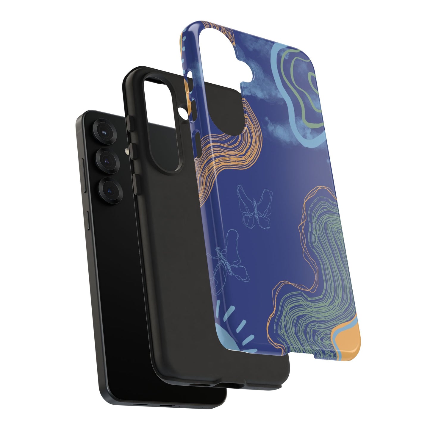 Artistic Phone Case, Abstract Phone Cover, Gift for Her, Modern Design, Boho Phone Case, Unique Phone Accessories