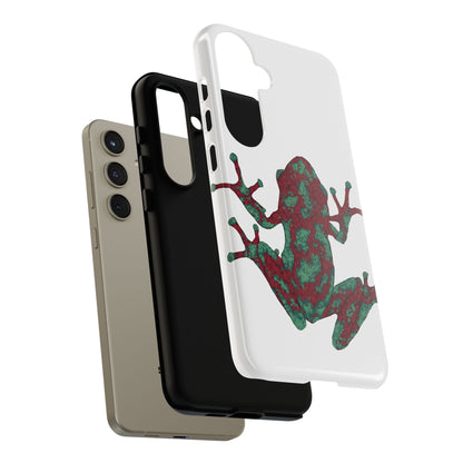 Frog Phone Case, Tough Cases, Eco-Friendly Phone Accessories, Unique Gifts for Nature Lovers, Cute Frog Design