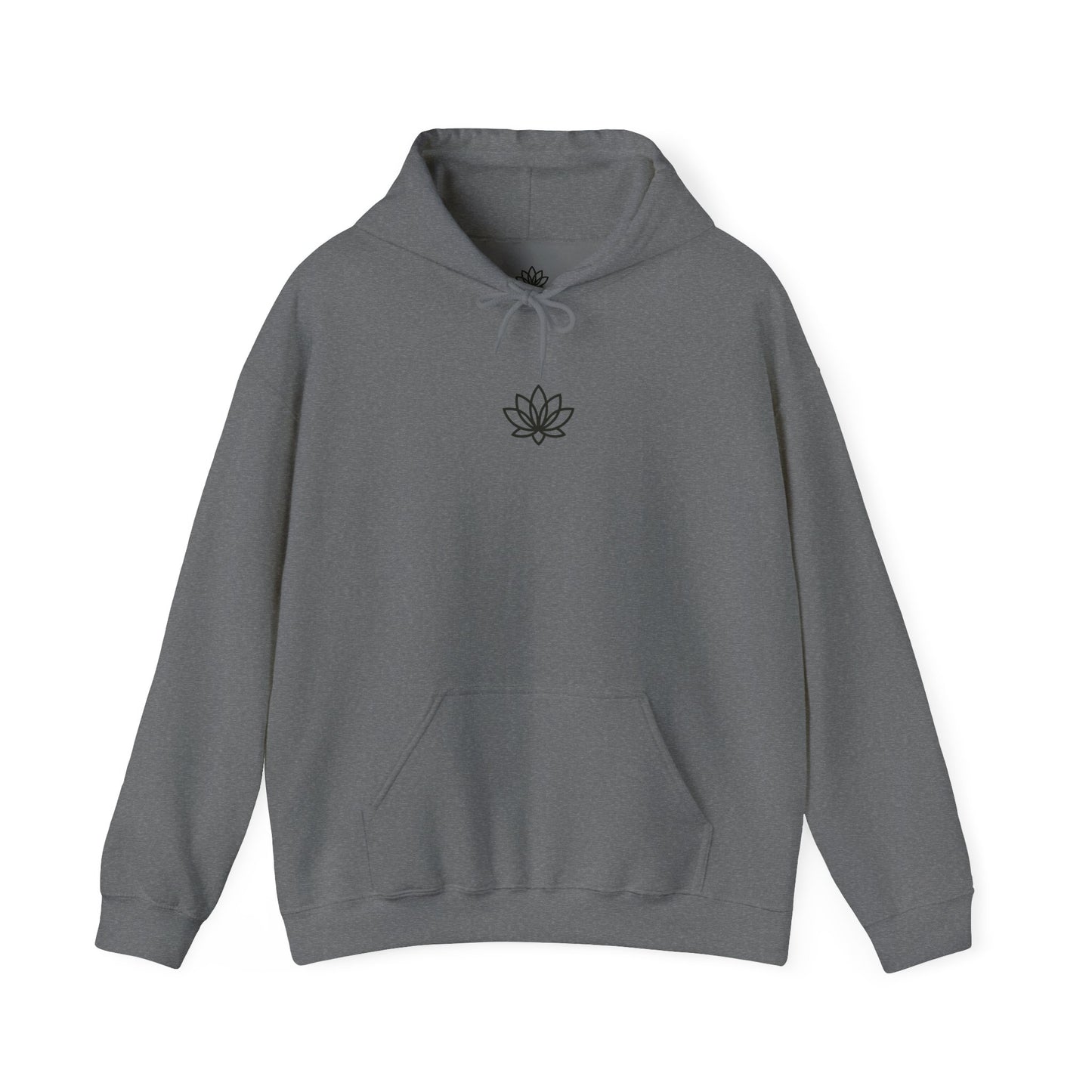Unisex Heavy Blend™ Hooded Sweatshirt | Modern Twist on Van Gogh's classic Skeleton with Burning Cigarette, Reimagined in a bold, abstract style | Van Gogh Meets Modern Mood