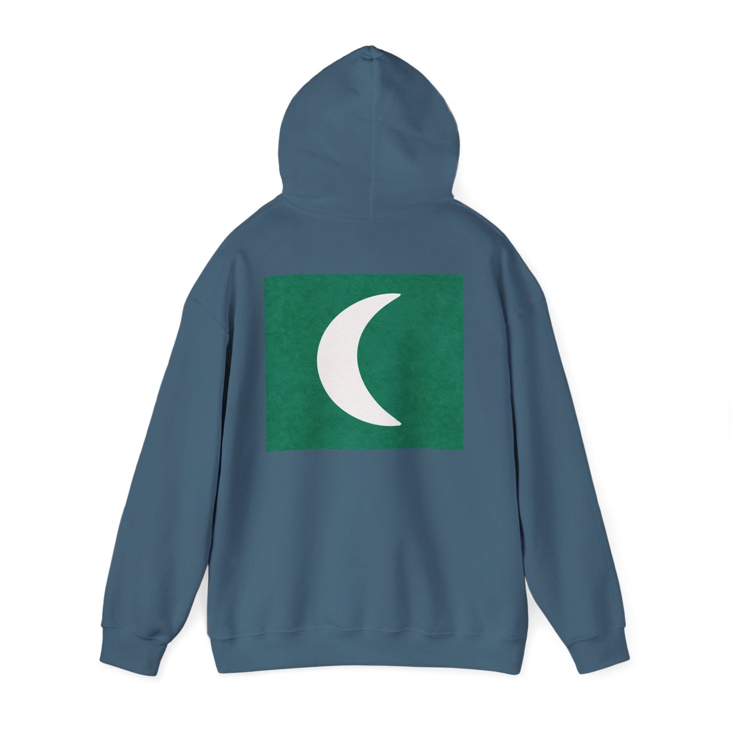 Zen Frog Hooded Sweatshirt - Cozy Unisex Hoodie, Casual Wear, Spring Fashion, Unique Gifts, Streetwear Style, Simple Moon Design, Gift for Him, Gift for Her