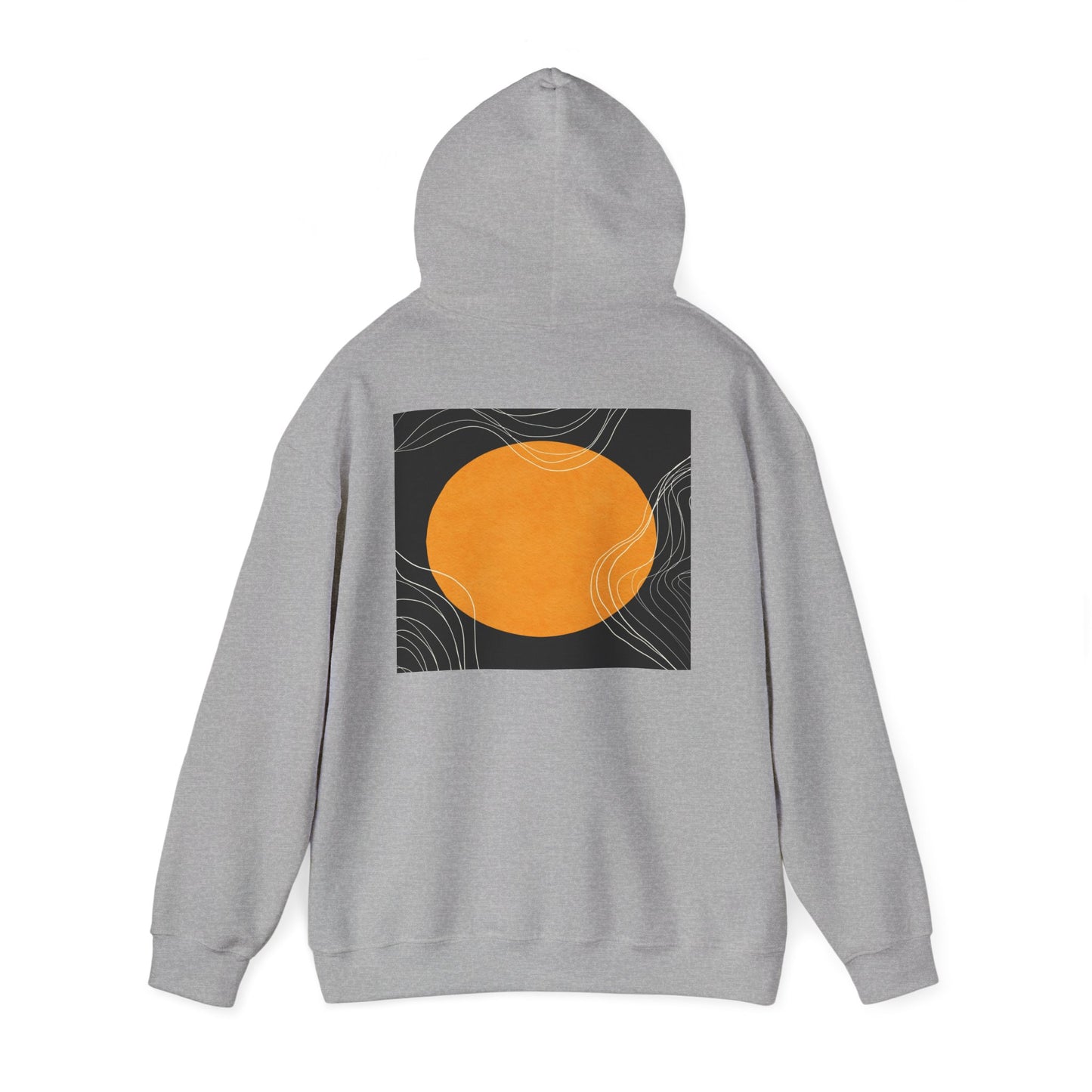 Lotus Sunshine Unisex Hoodie, Cozy Sweatshirt for Relaxation, Nature Lovers Gift, Everyday Comfort, Inspirational Outfit, Gift for Him, Gift for Her, Abstract Crewneck